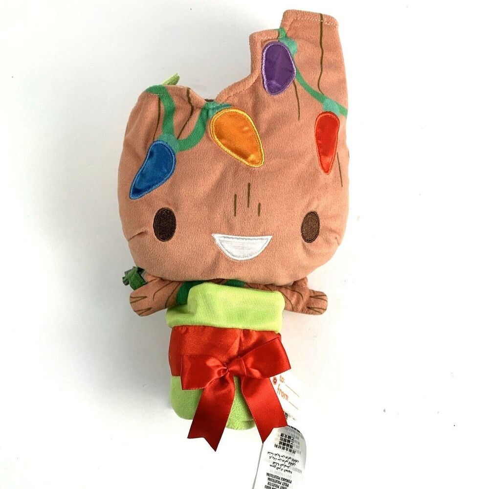 Disney Marvel Groot 10” Plush Light Up Christmas Lights Guardians of Galaxy